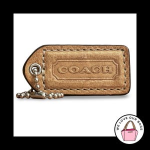 Vintage Coach Brown Hang Tag - Etsy