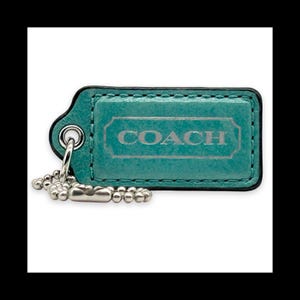 Blue Coach Hang Tag - Etsy