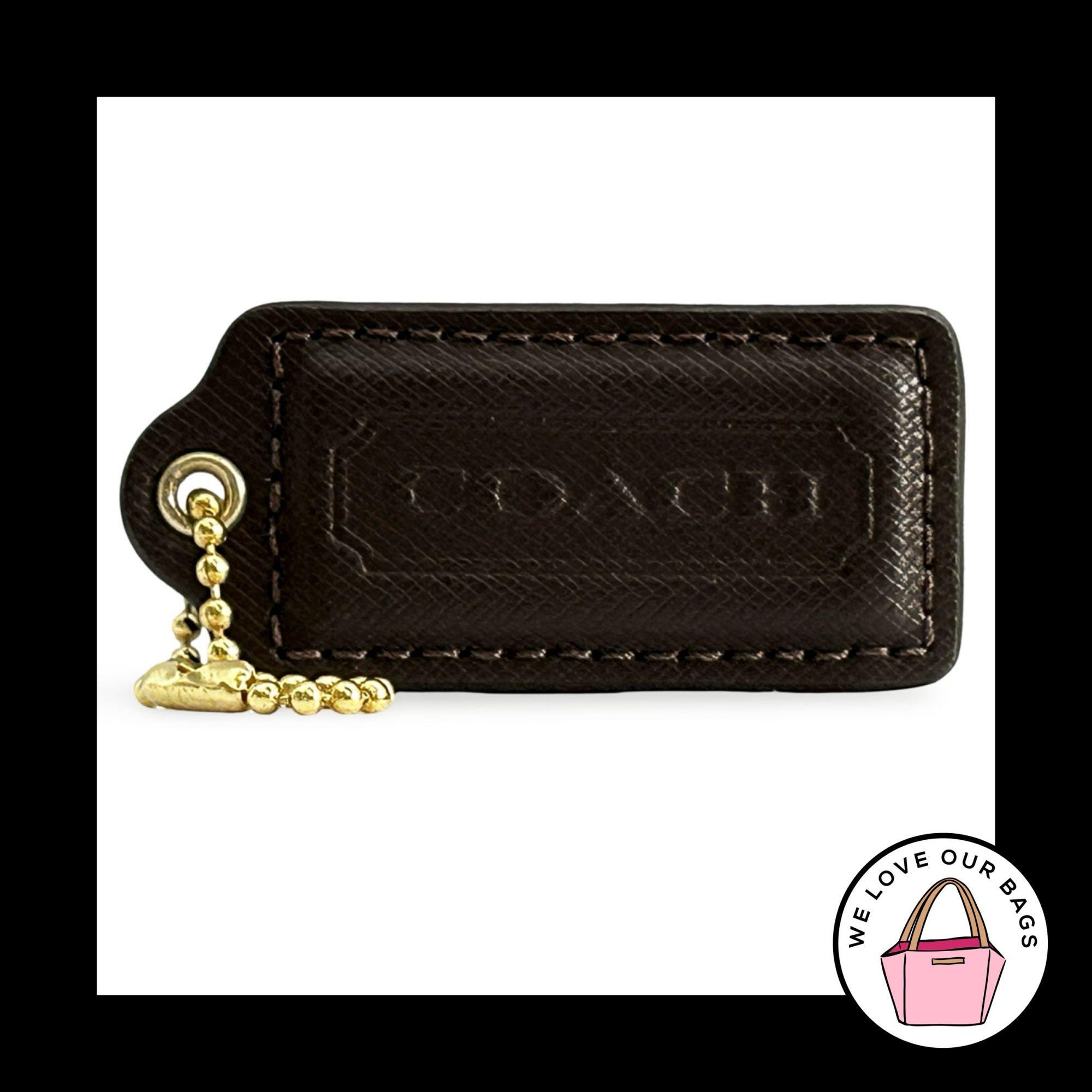 Vintage Coach Leather Tag - Etsy
