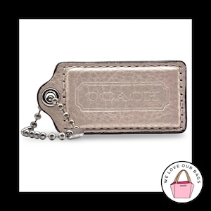 Coach off White / Beige Purse Hang Tag / Key Chain. - Etsy