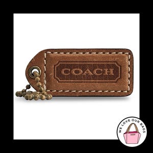 Brown Coach Hangtag - Etsy