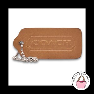 Vintage Coach Leather Charm - Etsy