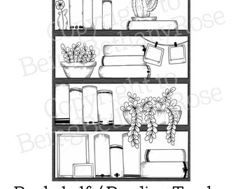 Bookshelf Clipart Etsy Bookshelf Clipart Etsy