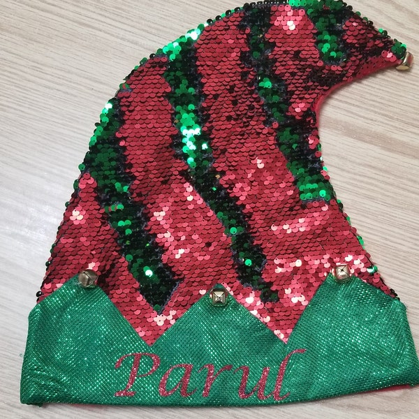 Personalized Elf/Santa Hat