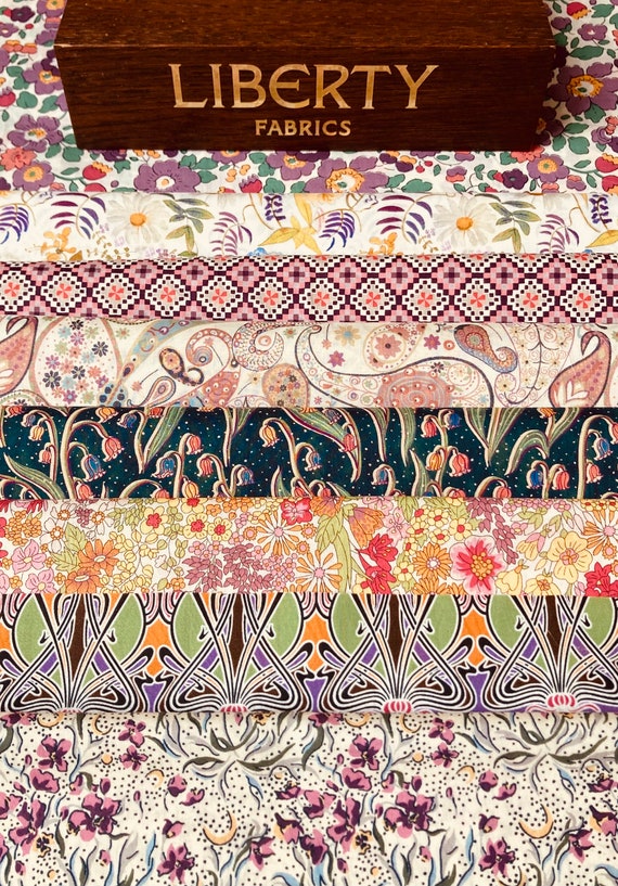 This Fresh, Bright and Breezy Liberty Tana Lawn pack is called ‘May’. These 8 pieces are cut to a generous 6"x 9".