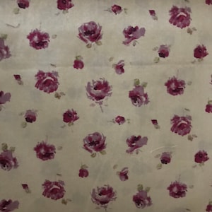 Liberty Tana Lawn 13”x 9” Purple Rosa, Vintage, Ideal for making face masks