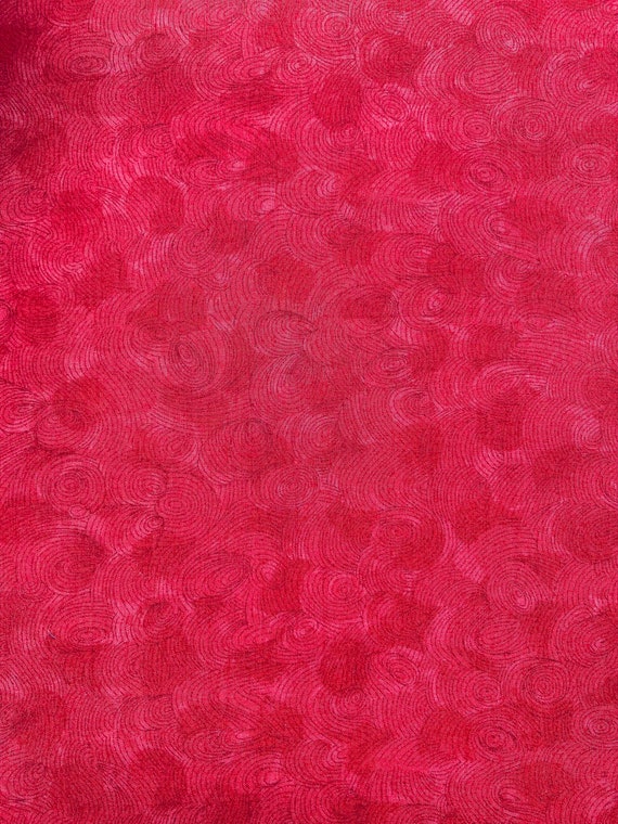 A Dark Red ‘All Kind Of Families’ Liberty Tana Lawn 13”x 9” Crafting Patchwork