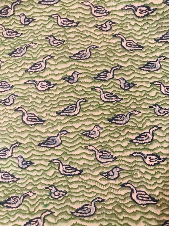 Gaggle, Discontinued, Liberty Tana Lawn Fabric, Ducks, 13”x 9”