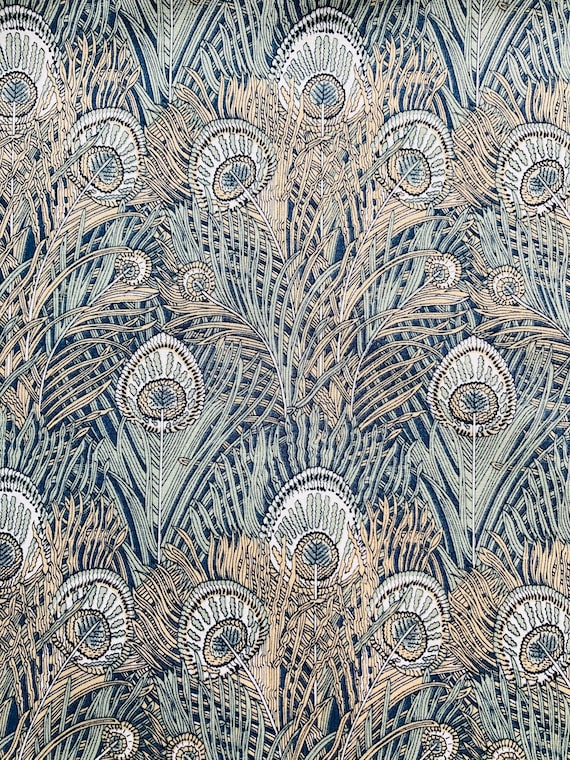 A rare colourway in this gorgeous Liberty Tana Lawn Sage Green and Beige Vintage ‘Hera’ 17 x 9 1/2” fabric.