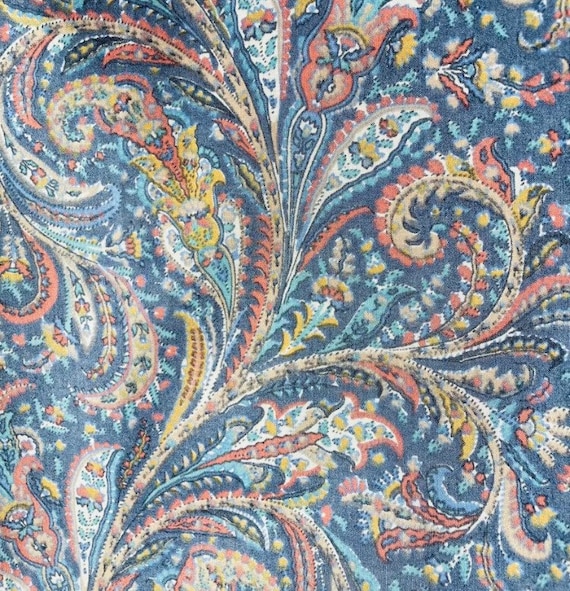 Liberty Tana Lawn 13”x 9” Vintage ‘Mayfair’ Paisley