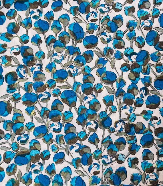 Liberty Tana Lawn Turquoise ‘Eliza’s’ 13”x 9” #Adele