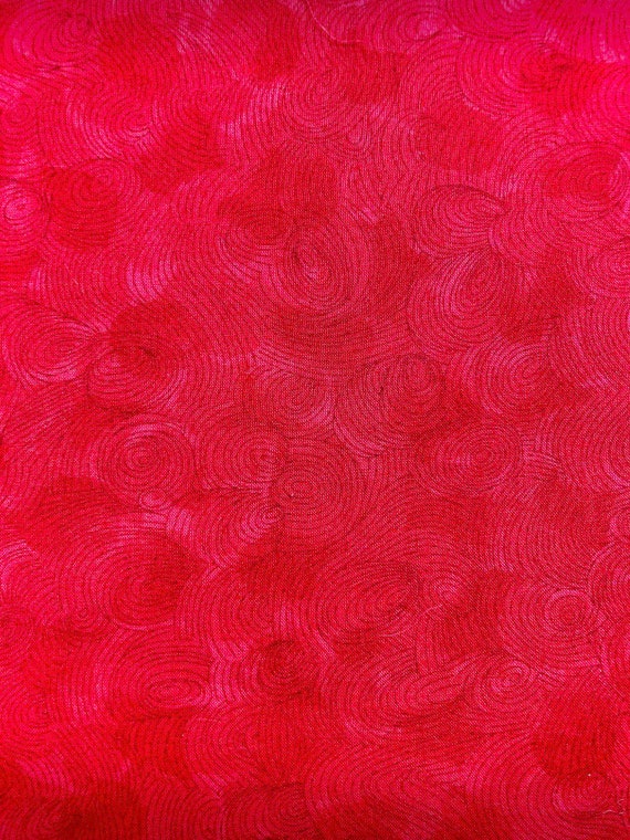 A Beautiful Red Colourway of ‘All Kinds of Families’ This Liberty Tana Lawn Is cut to a generous 40cm x 50cm
