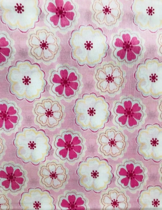 Liberty Tana Lawn Vintage 13”x 9” Pink ‘Toria’ fabric. International shipping.