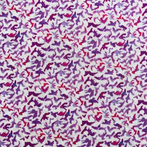 Liberty « Troupeau » pourpre rose fantaisie tana 33 cm x 9 cm (13 po. x 9 po.)