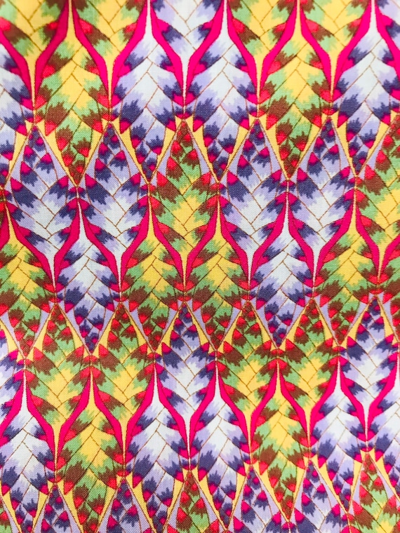 Liberty Tana Lawn Vintage 13”x 9” fabric, Marc Gosling. Ideal for making a face mask.
