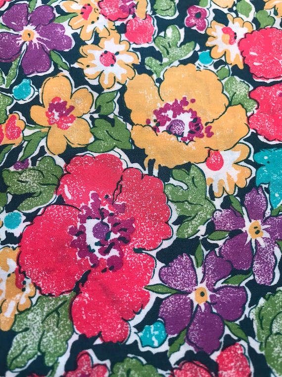 Discontinued Red and Green Gemma Liberty Tana Lawn 13”x 9”