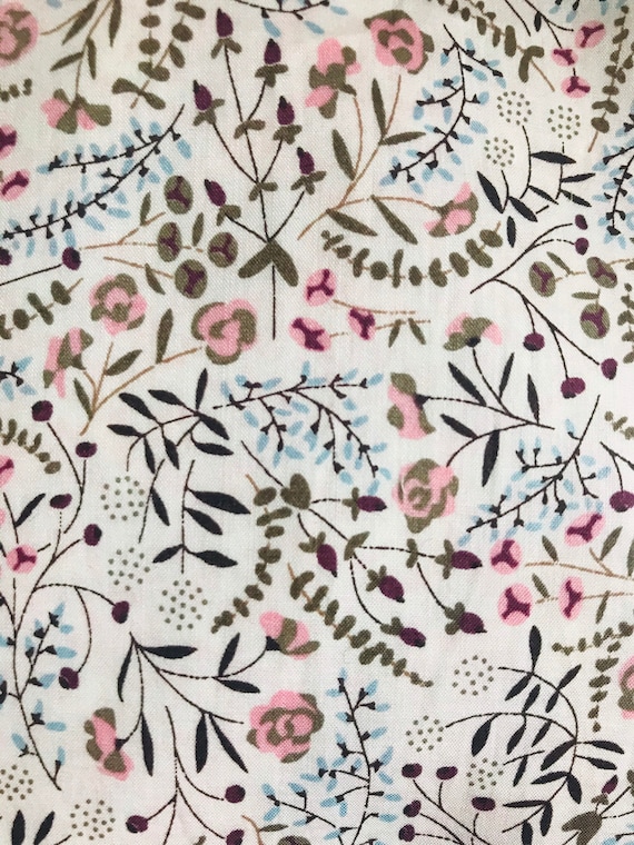 Discontinued Brown Liberty ‘Lilians Berries’ Tana Lawn  13”x 9”