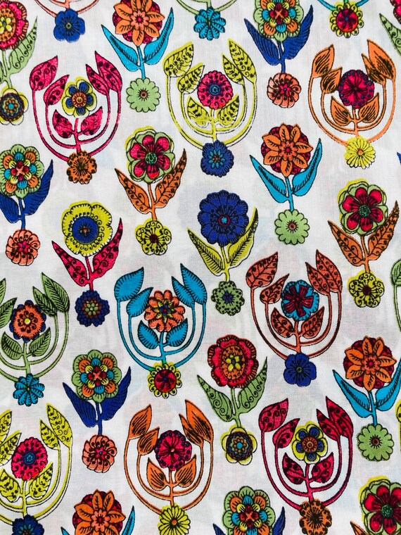 Liberty Tana Lawn 13”x 9” Coloured ‘Droxford’