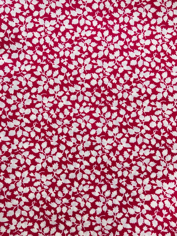 A lovely vintage ‘Glenjade’ Liberty Tana Lawn cut to a generous 17”x 9 1/2”Dark Pink