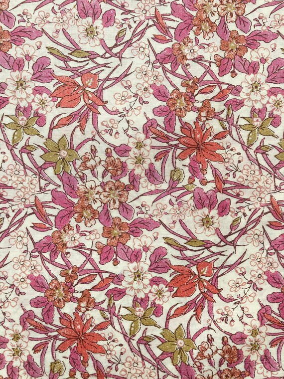 Image Ricardo 'R' image beautiful image beautiful image beautiful image beautiful image beautiful image beautiful image beautiful - Buy A Beautiful Pink and Orange ricardo Liberty Tana Lawn 13x 9 1 ...