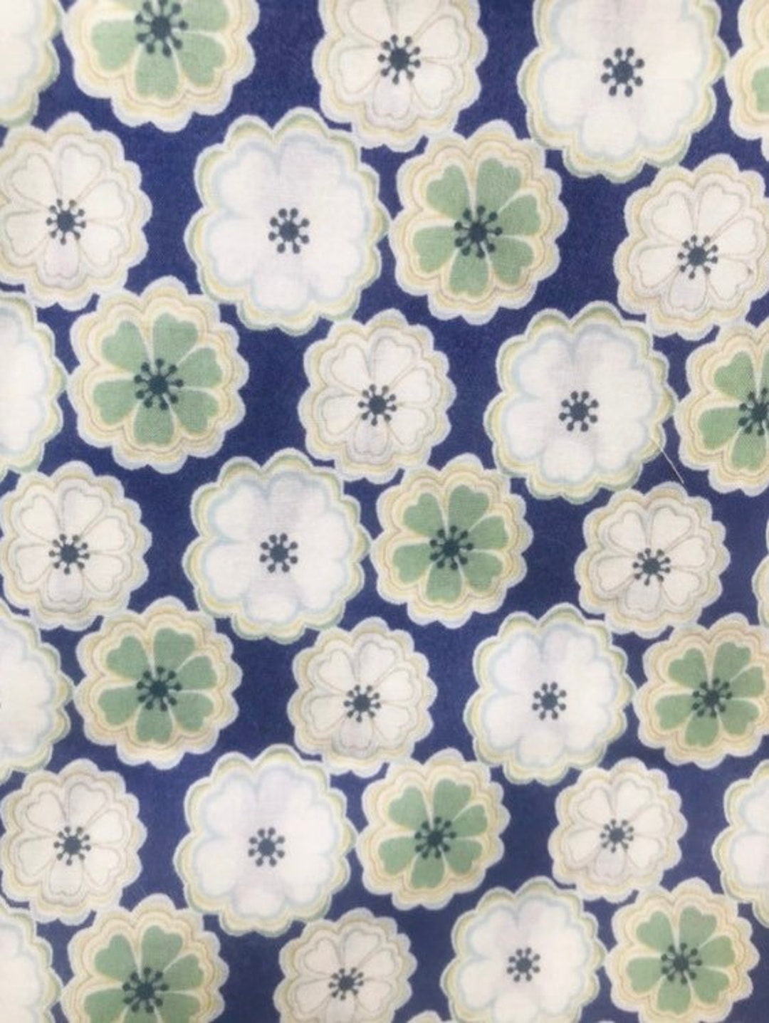【お試し価格！】 9” 13”x Lawn Tana Liberty Blue Spring 'toria'. Discontinued テーブル・チェア・ハンモック