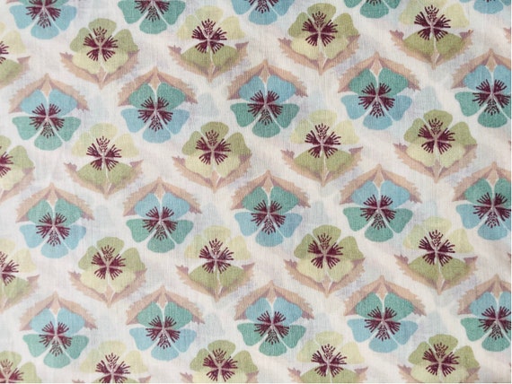 Liberty Tana Lawn 13”x 9”Mint Green ‘Miranda’ International postage