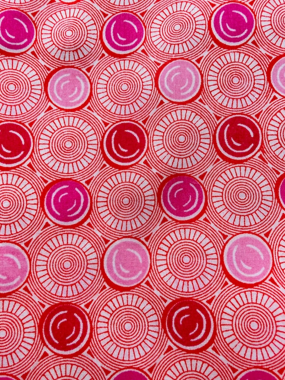Liberty Tana Lawn Vintage Pink ‘Richard’ fabric 50 x 40cm Patchwork Crafting