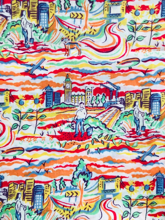 Liberty Tana Lawn Fabric ‘Richard and Lyla’ 13”x 9”
