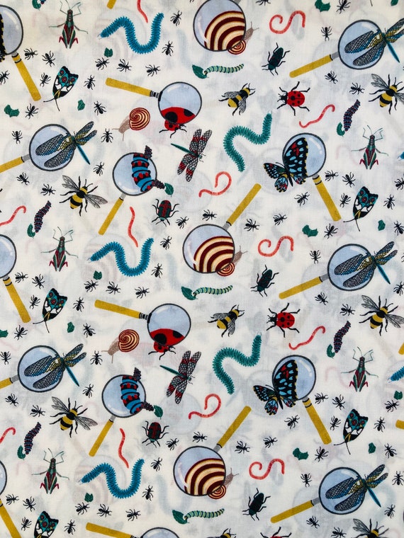 A Discontinued Novelty ‘Eye Spy’ Liberty Tana Lawn 13”x 9”