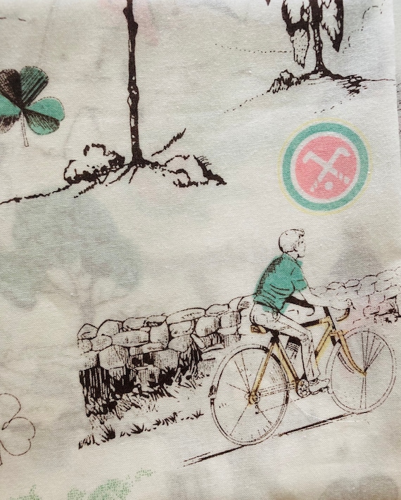 Discontinued Liberty Tana Lawn Fabric, ‘Barrow’. Novelty Conversational 40 x 50 cm