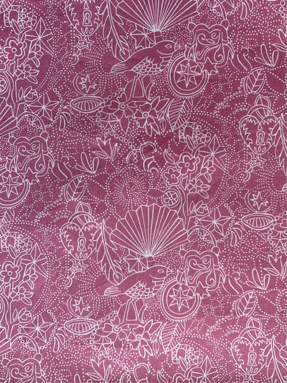 Liberty Tana Lawn 40 x 50 cm. A Lovely Pink and White ‘Chrissy’ International Shipping