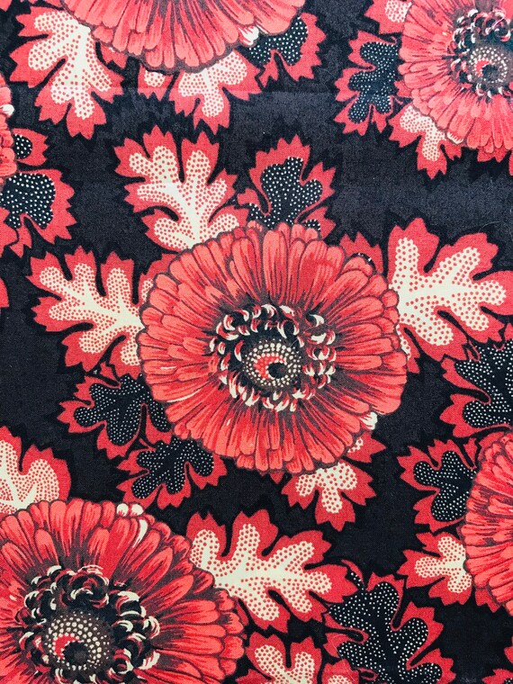 Discontinued Orange ‘Sarinee’ Liberty Tana Lawn 13”x 9” Free International Shipping