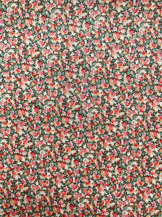 Liberty Tana Lawn 13”x 9” Vintage Pink and Green ‘Pepper’