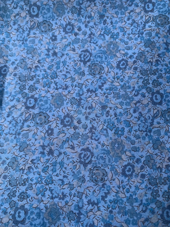 A Gorgeous Blue ‘Emma and Georgina’ Liberty Tana Lawn 13”x 9”