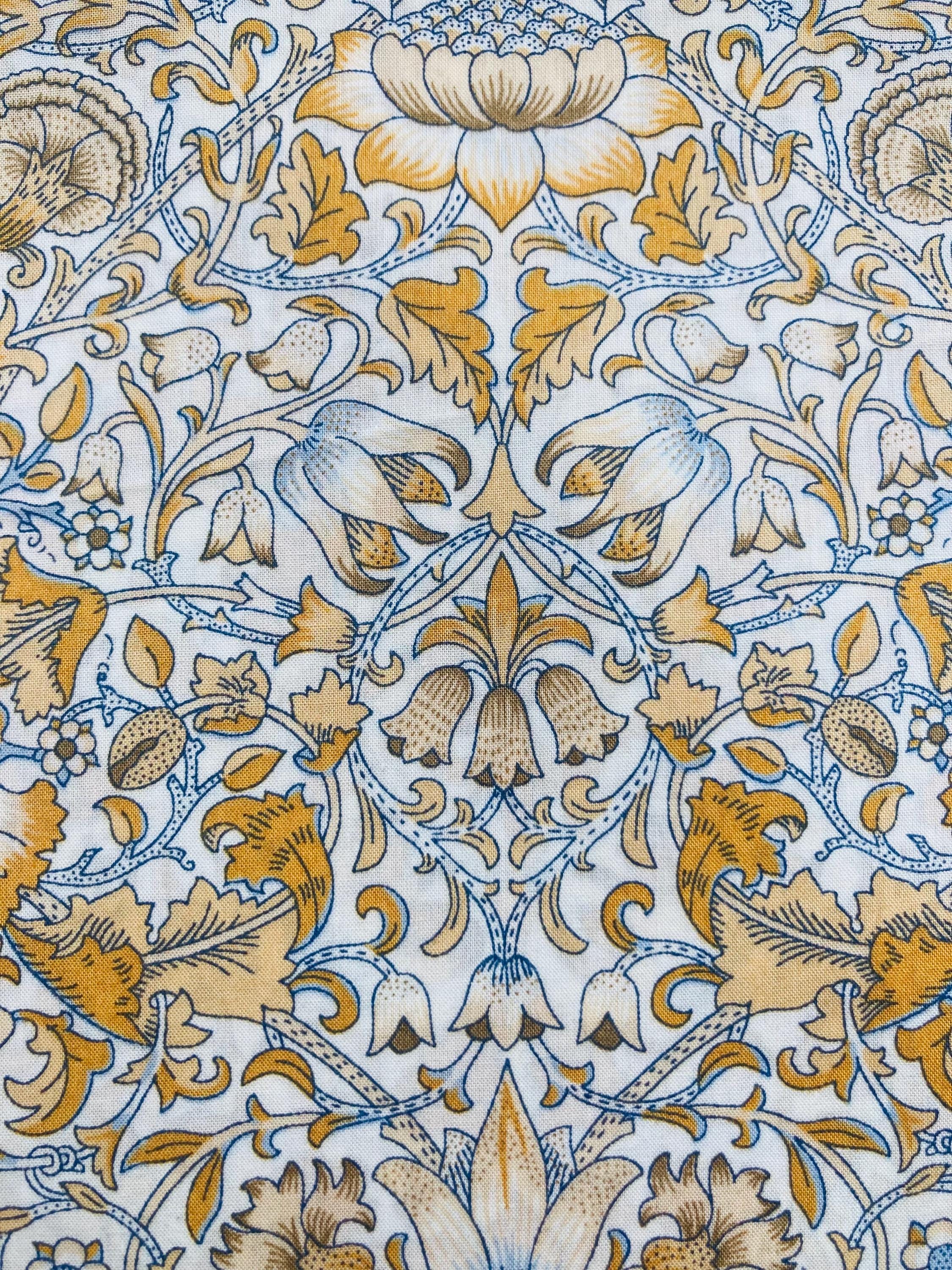 Lodden, A Liberty Tana Lawn Fabric, 13”x 9” A Lovely Beige and Cream ...