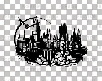 Download Hogwarts clipart | Etsy