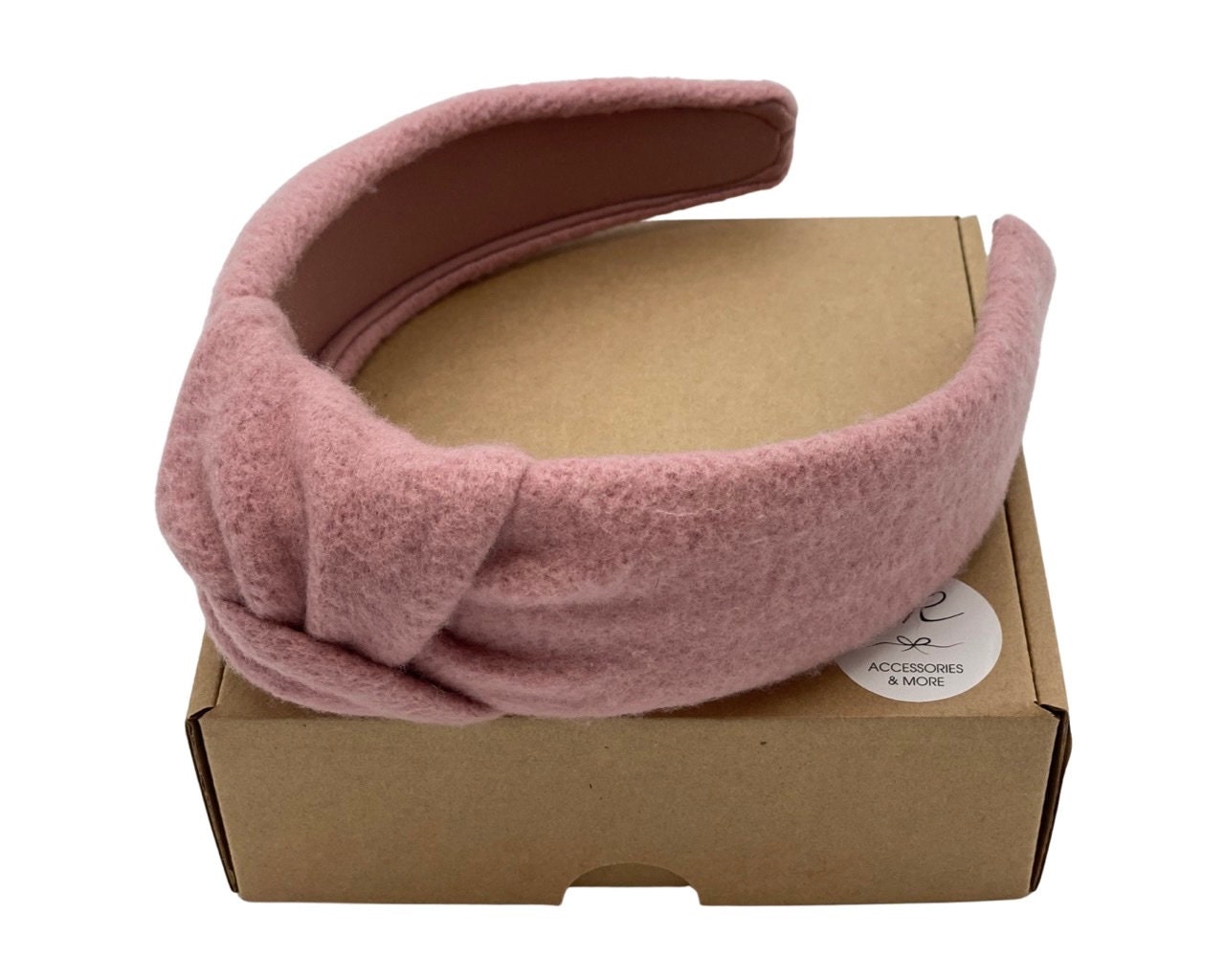 LELE SADOUGHI PETITE VELVET KNOTTED HEADBAND SOFT ROSE PINK Lele Sadoughi Brigitte Pave Harlequin Velvet Headband | Saks  main image 2