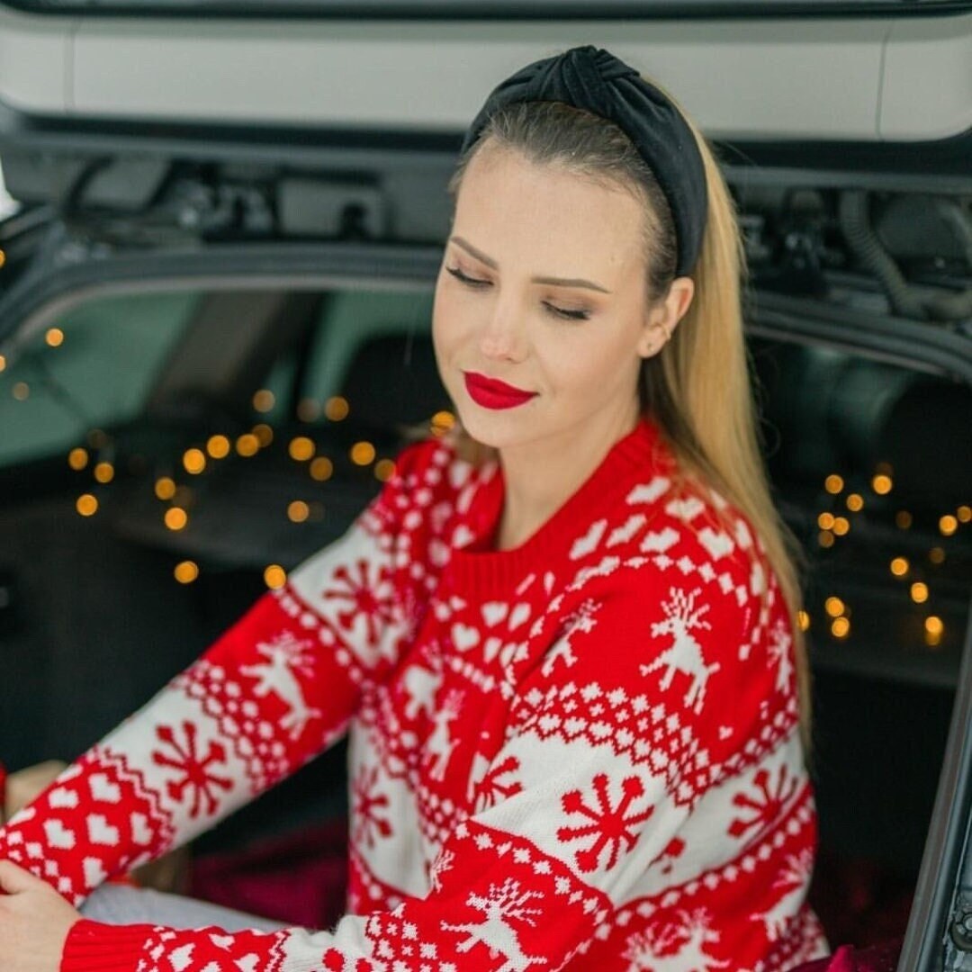 Royal velvet top geknoopte hoofdband. Zwarte kleur. Velvet Etsy Nederland