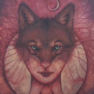 Poster Print 21x30cm / 30x40cm (8.27 x 11.8in / 11.8 x 15.75in) (Shamanic Art | Spirit Animal)