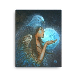 Canvas Print |  40,6 x 50,8 cm / 16 x 20 in - (Shamanic Art | Spirit Animal)
