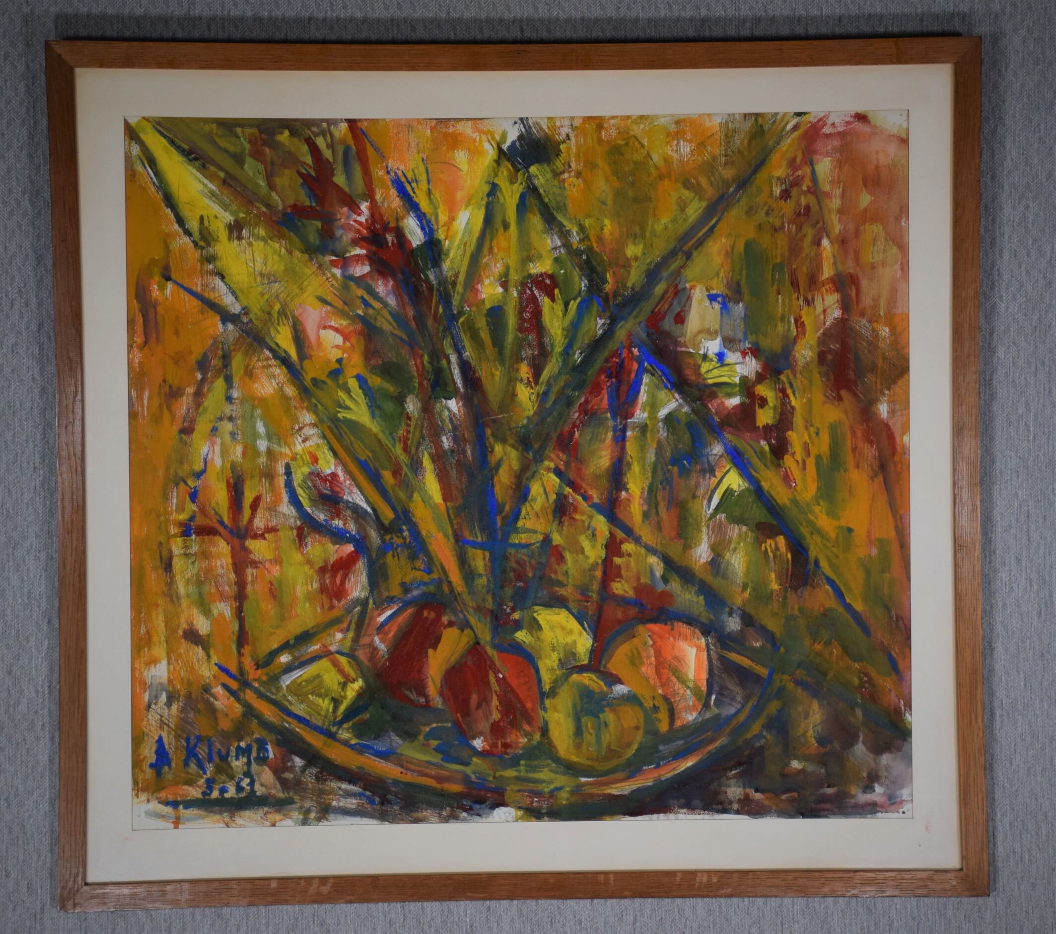 Tableau Abstrait André Klumb