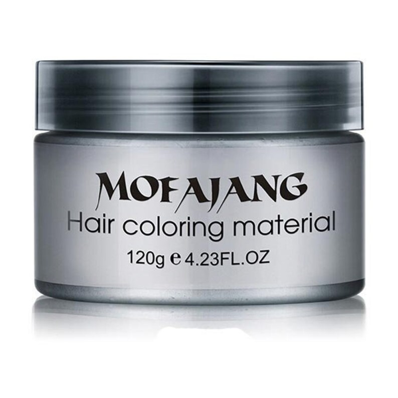 Colour Hair Wax Blue 120g Hair Coloring Material Mofajang Etsy Ireland