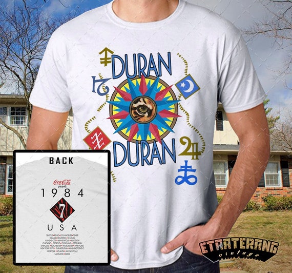duran duran 1984 tour shirt