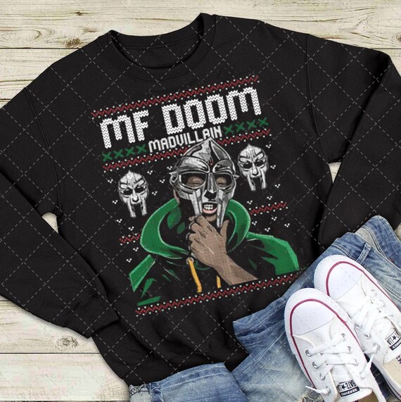 mf doom christmas sweater