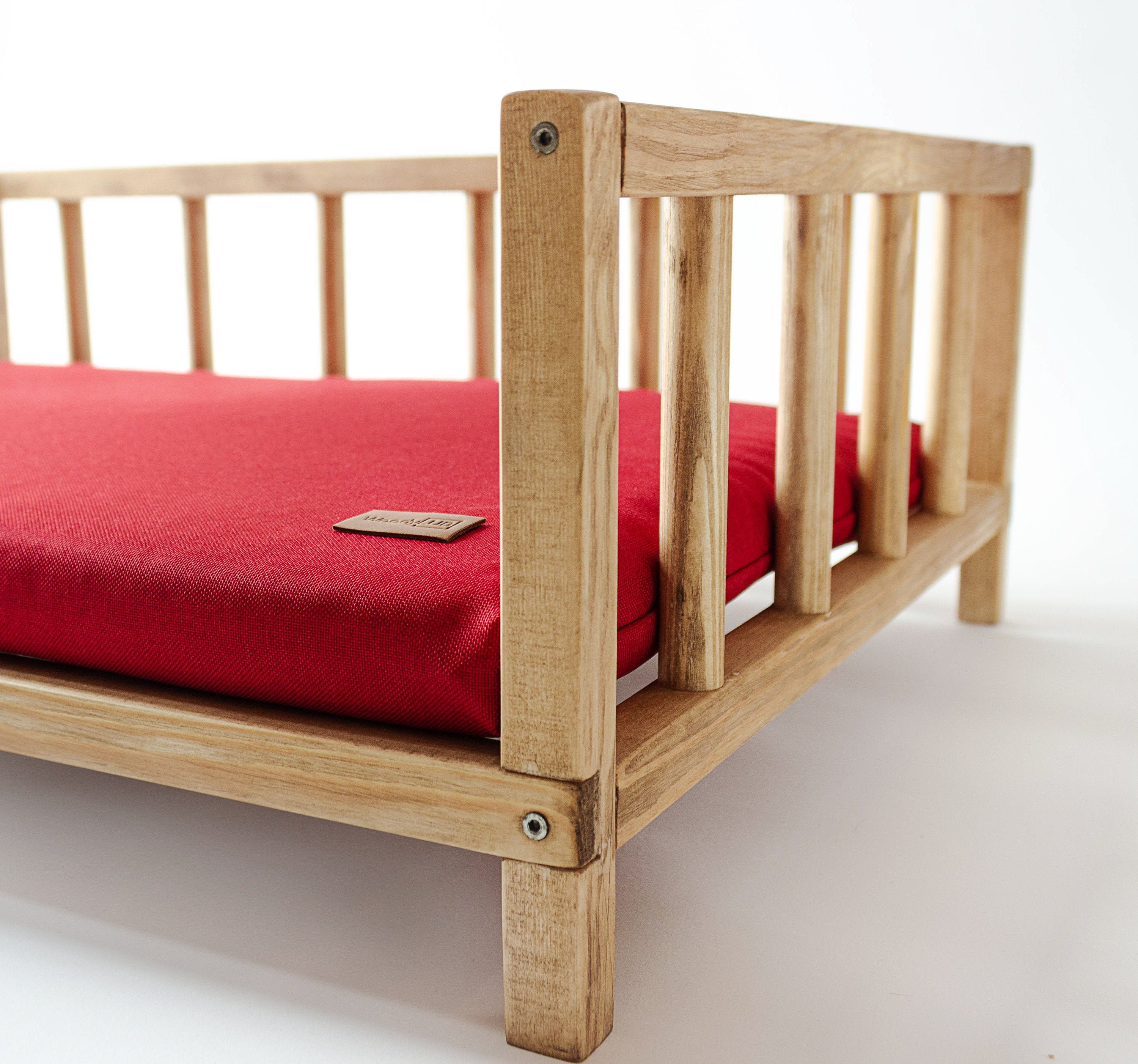 Natürliche Haustier Bett Eco Holz Haustier Schlafplatz für | Etsy