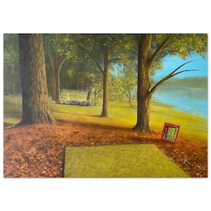 Poster Print of oil painting - Winthrop Arena Hole 1