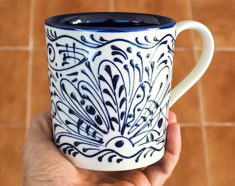 Ceramic tea mug handmade/Coffee cup/Cute mug