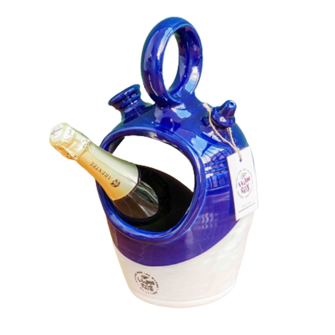 Wine Rack, Ice Bucket, Ceramic Wine Cooler - Etsy