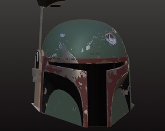 Boba Fett-hjälm - Empire (3D-utskriftsfil)