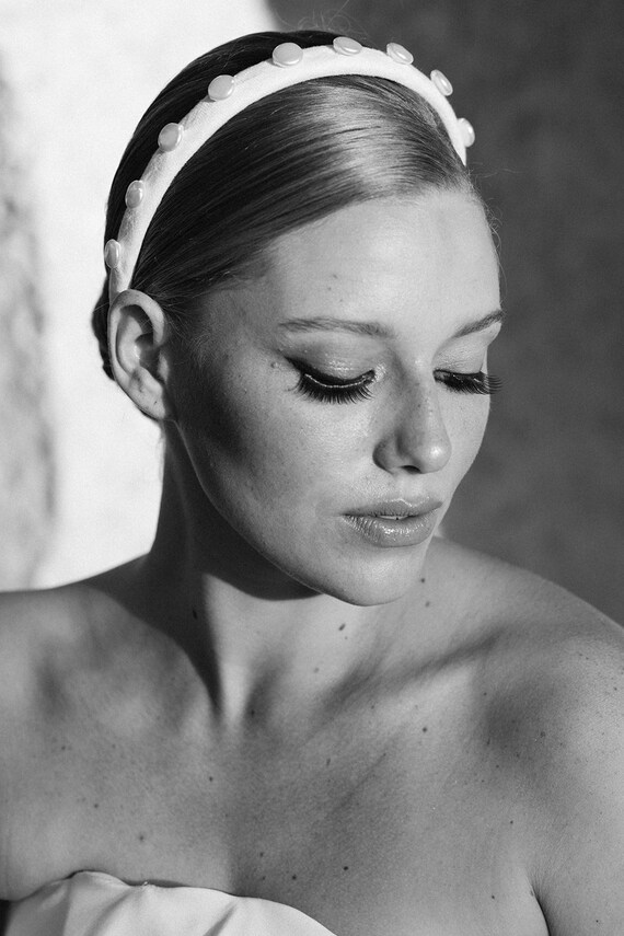 Bandeau Romy - Dentelle Dorée, Marque Les Dissonances, Neuf Avec Étiquettes (EAN : 3700982204577)